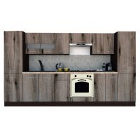 Bucatarie MARINA NEW 340 5B Wenge / Decor K366